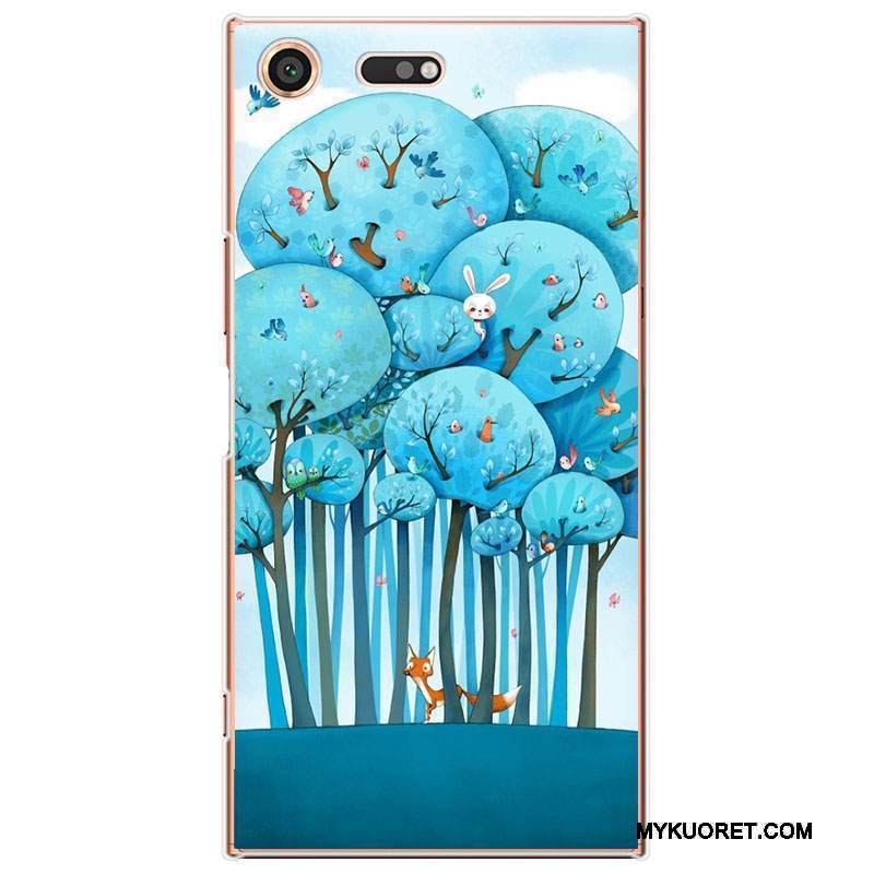 Kuori Sony Xperia Xz Premium Suojaus Kiinalainen Tyyli Puhelimen Kuoret, Kotelo Sony Xperia Xz Premium Kova Punainen