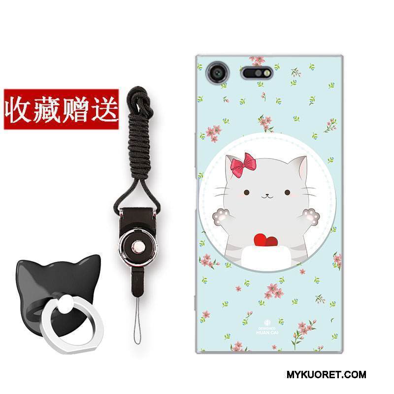 Kuori Sony Xperia Xz Premium Suojaus Puhelimen Kuoret Murtumaton, Kotelo Sony Xperia Xz Premium Laukut Vaaleansininen Kustannukset