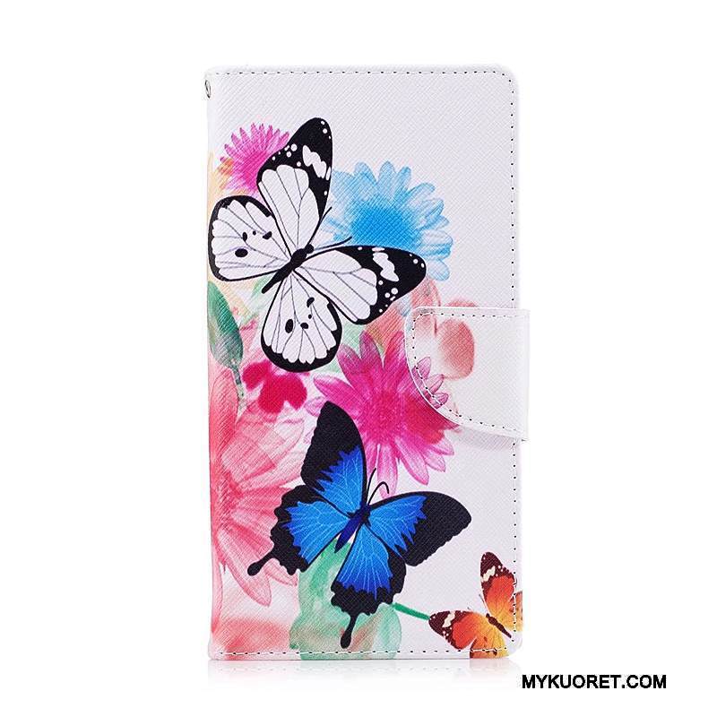 Kuori Sony Xperia Xz Premium Suojaus Sininen Puhelimen Kuoret, Kotelo Sony Xperia Xz Premium Nahka