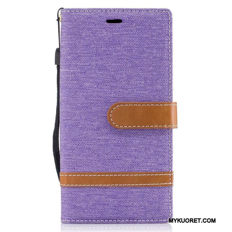 Kuori Sony Xperia Xz Salkku Denimi Violetti, Kotelo Sony Xperia Xz Kuoret