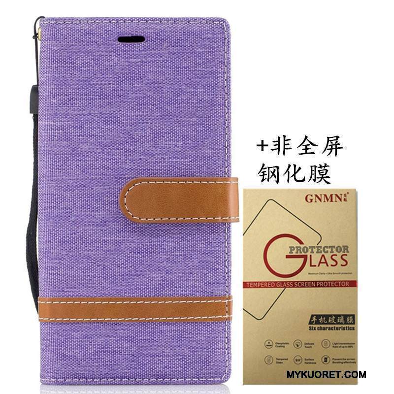 Kuori Sony Xperia Xz Salkku Denimi Violetti, Kotelo Sony Xperia Xz Kuoret
