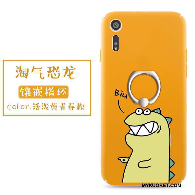 Kuori Sony Xperia Xz Suojaus Kova Pesty Suede, Kotelo Sony Xperia Xz Laukut Puhelimen Kuoret Punainen