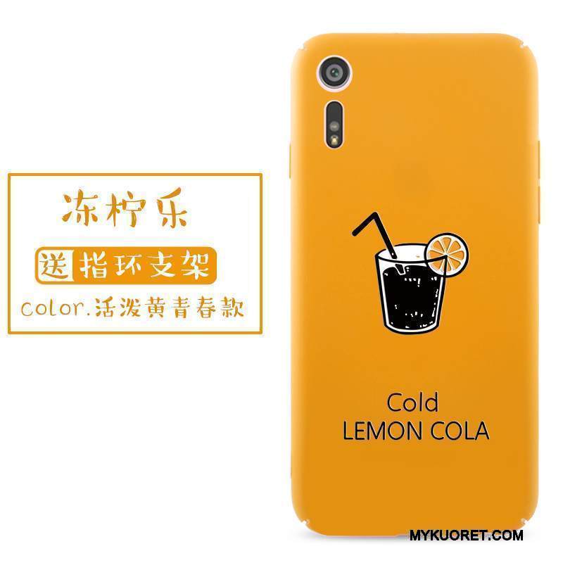 Kuori Sony Xperia Xz Suojaus Kova Pesty Suede, Kotelo Sony Xperia Xz Laukut Puhelimen Kuoret Punainen