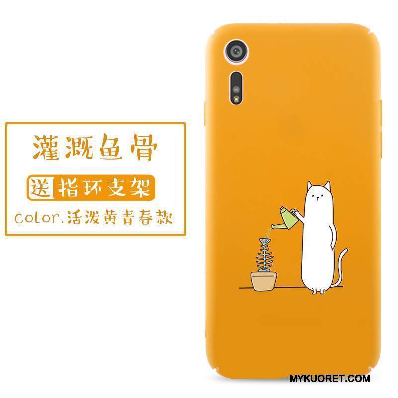 Kuori Sony Xperia Xz Suojaus Kova Pesty Suede, Kotelo Sony Xperia Xz Laukut Puhelimen Kuoret Punainen