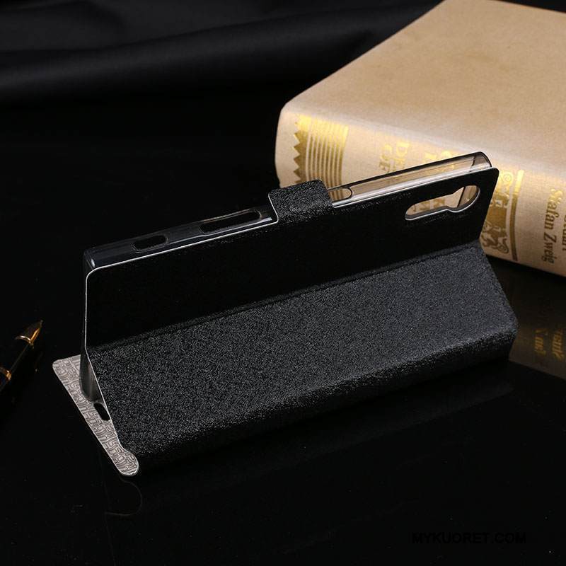 Kuori Sony Xperia Xz Suojaus Puhelimen Kuoret, Kotelo Sony Xperia Xz Nahka