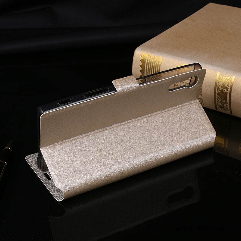 Kuori Sony Xperia Xz Suojaus Puhelimen Kuoret, Kotelo Sony Xperia Xz Nahka