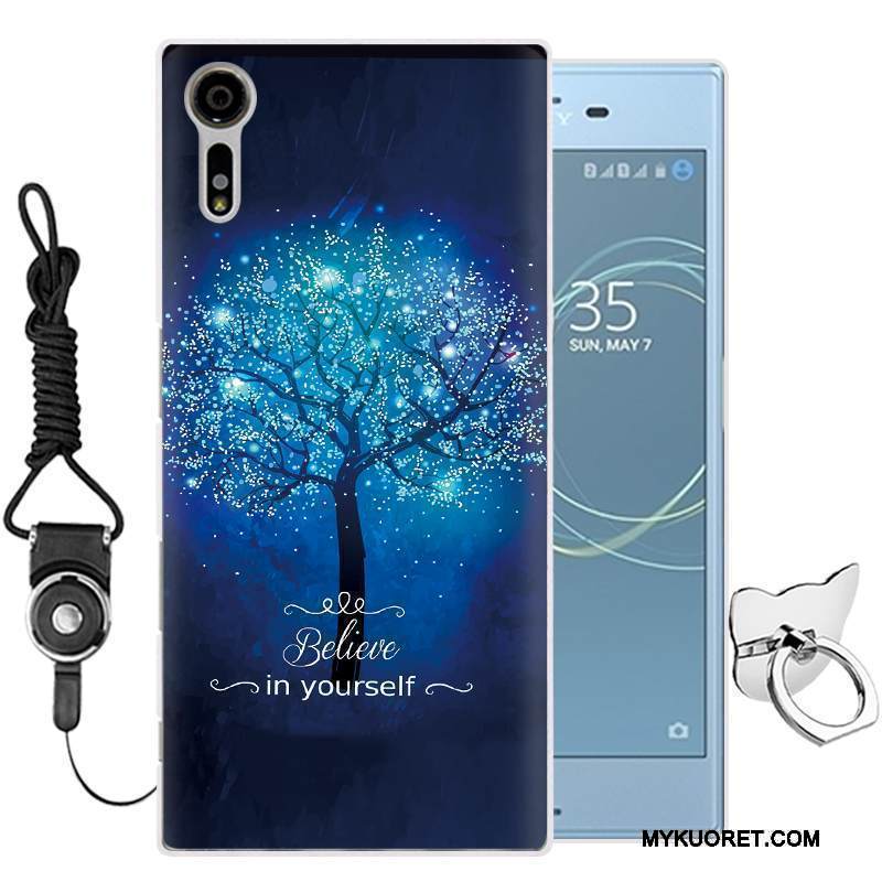 Kuori Sony Xperia Xz Suojaus Vihreä Puhelimen Kuoret, Kotelo Sony Xperia Xz Pehmeä Neste