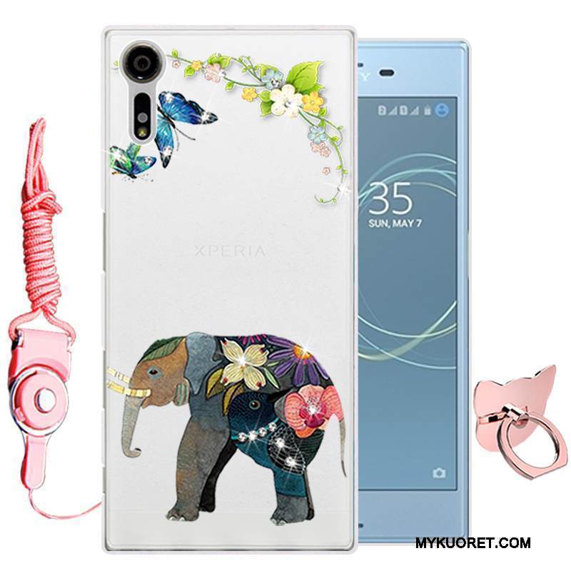 Kuori Sony Xperia Xz Suojaus Vihreä Puhelimen Kuoret, Kotelo Sony Xperia Xz Pehmeä Neste