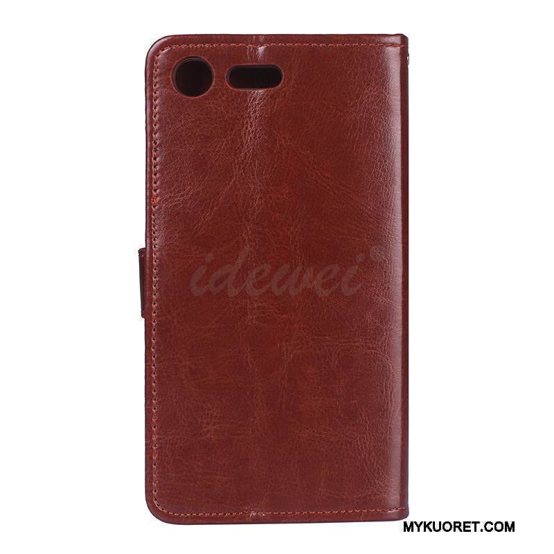 Kuori Sony Xperia Xz1 Compact Kuoret Puhelimen Kuoret Punainen, Kotelo Sony Xperia Xz1 Compact Nahka