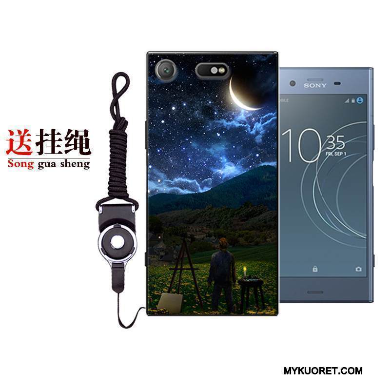 Kuori Sony Xperia Xz1 Compact Laukut Vaalean Punainen, Kotelo Sony Xperia Xz1 Compact Silikoni Persoonallisuus Puhelimen Kuoret