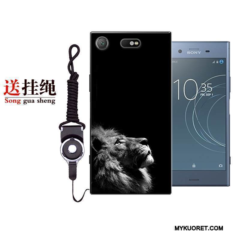 Kuori Sony Xperia Xz1 Compact Laukut Vaalean Punainen, Kotelo Sony Xperia Xz1 Compact Silikoni Persoonallisuus Puhelimen Kuoret