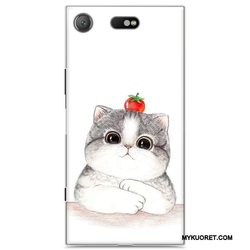 Kuori Sony Xperia Xz1 Compact Luova Puhelimen Kuoret Kova, Kotelo Sony Xperia Xz1 Compact Persoonallisuus Keltainen