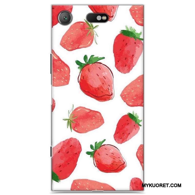 Kuori Sony Xperia Xz1 Compact Luova Puhelimen Kuoret Kova, Kotelo Sony Xperia Xz1 Compact Persoonallisuus Keltainen