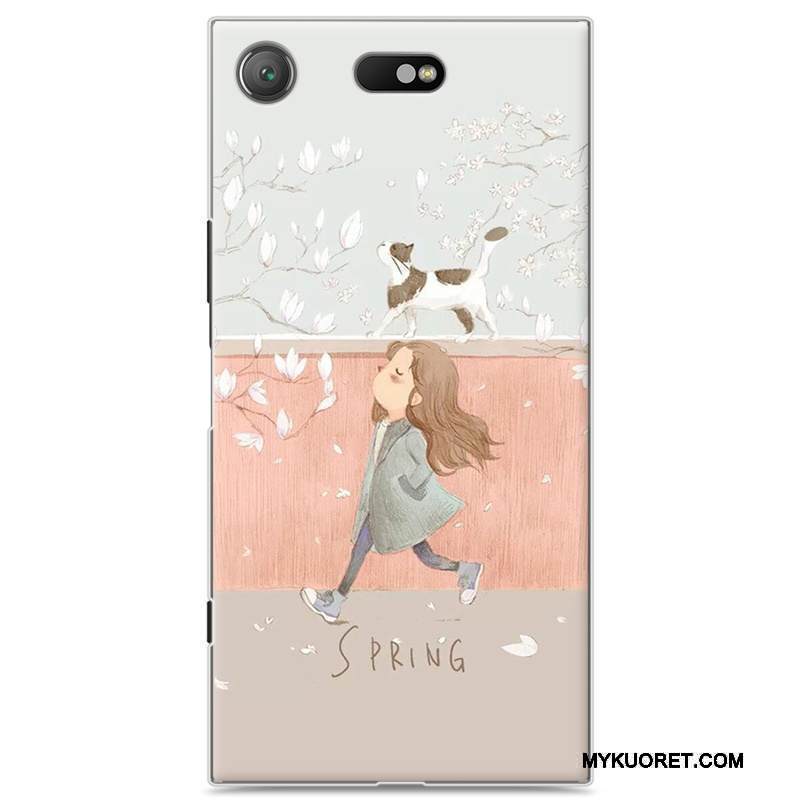Kuori Sony Xperia Xz1 Compact Sarjakuva Kova Puhelimen Kuoret, Kotelo Sony Xperia Xz1 Compact Murtumaton Jauhe