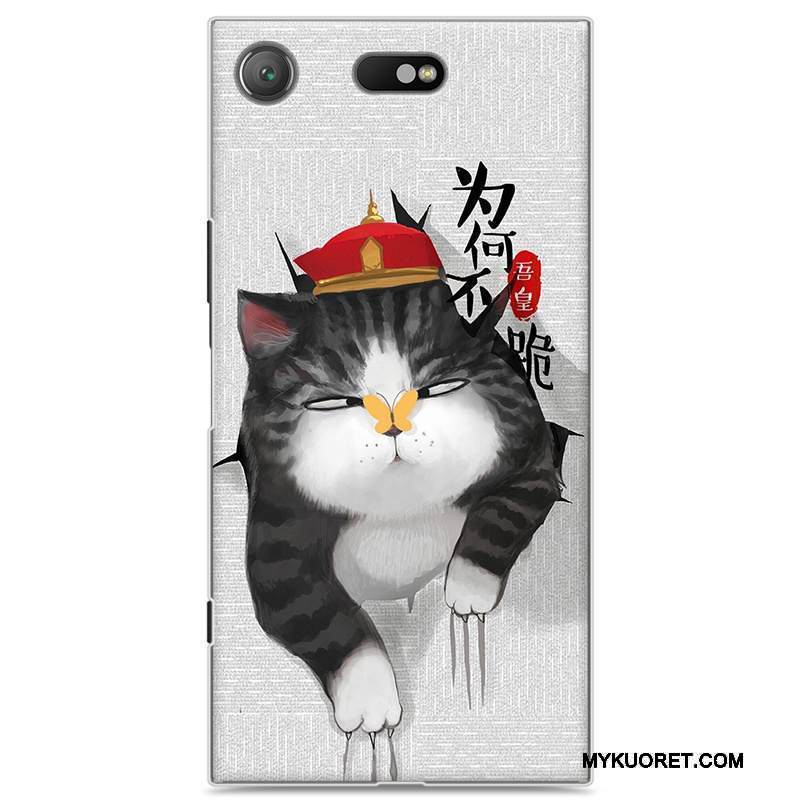 Kuori Sony Xperia Xz1 Compact Sarjakuva Kova Puhelimen Kuoret, Kotelo Sony Xperia Xz1 Compact Murtumaton Jauhe