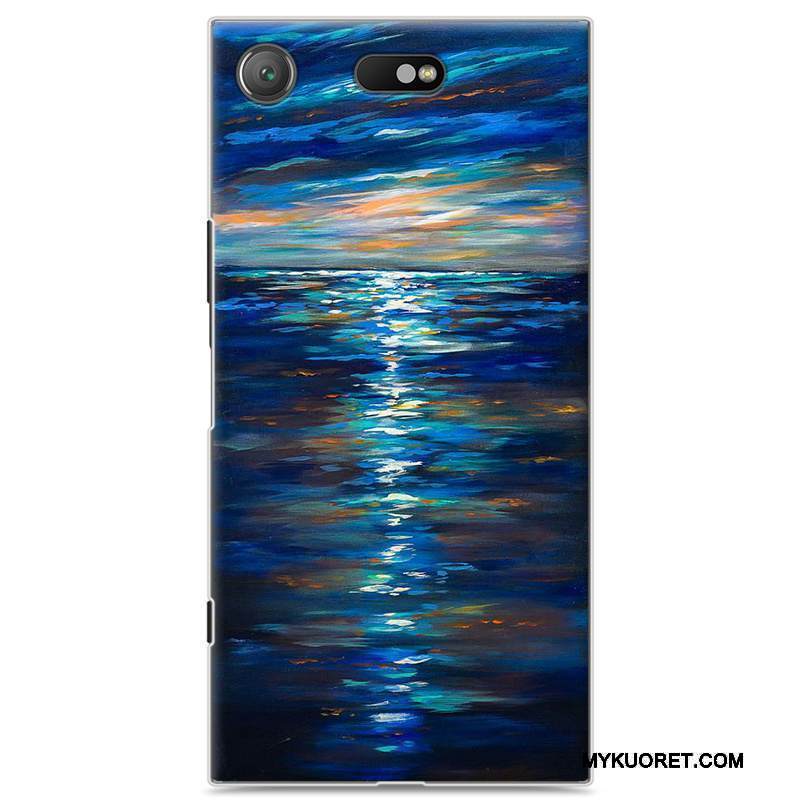 Kuori Sony Xperia Xz1 Compact Sarjakuva Kova Puhelimen Kuoret, Kotelo Sony Xperia Xz1 Compact Murtumaton Jauhe