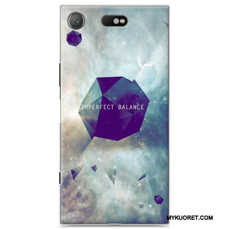 Kuori Sony Xperia Xz1 Compact Sarjakuva Kova Punainen, Kotelo Sony Xperia Xz1 Compact Maalaus Puhelimen Kuoret