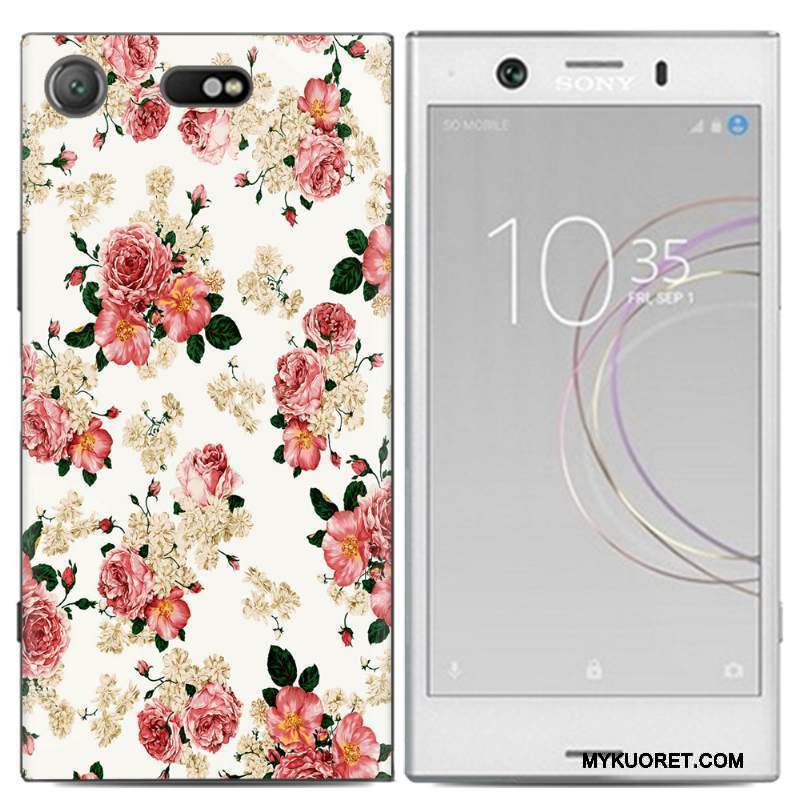 Kuori Sony Xperia Xz1 Compact Silikoni Puhelimen Kuoret Trendi, Kotelo Sony Xperia Xz1 Compact Monivärinen Persoonallisuus Murtumaton