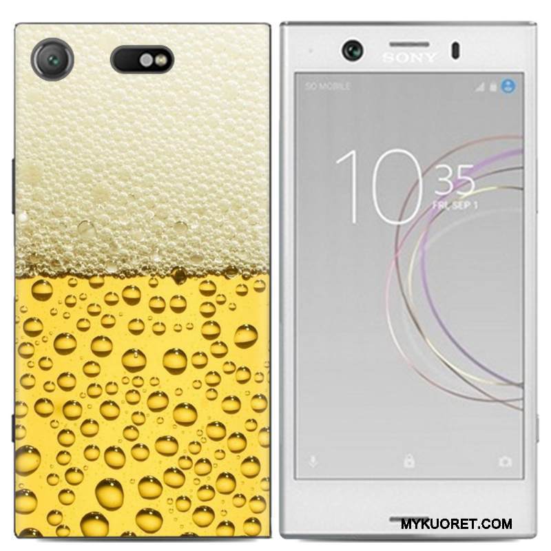 Kuori Sony Xperia Xz1 Compact Silikoni Puhelimen Kuoret Trendi, Kotelo Sony Xperia Xz1 Compact Monivärinen Persoonallisuus Murtumaton