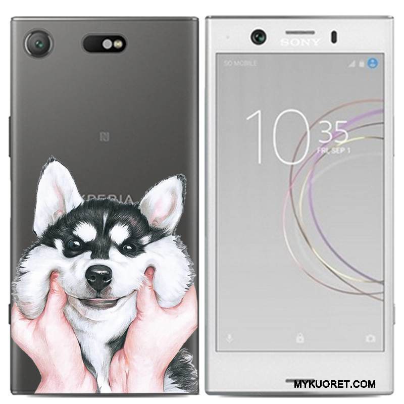Kuori Sony Xperia Xz1 Compact Silikoni Puhelimen Kuoret Trendi, Kotelo Sony Xperia Xz1 Compact Monivärinen Persoonallisuus Murtumaton