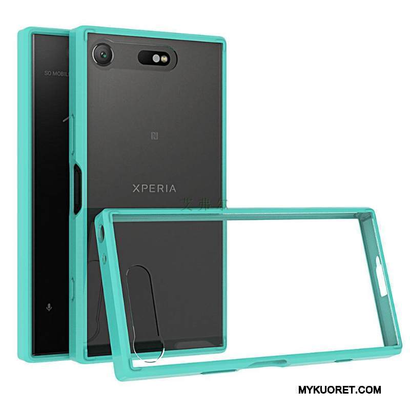 Kuori Sony Xperia Xz1 Compact Suojaus Jauhe Läpinäkyvä, Kotelo Sony Xperia Xz1 Compact Puhelimen Kuoret