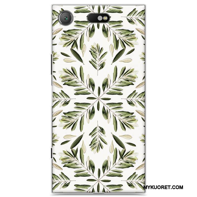 Kuori Sony Xperia Xz1 Compact Suojaus Kova Sininen, Kotelo Sony Xperia Xz1 Compact Maalaus Puhelimen Kuoret