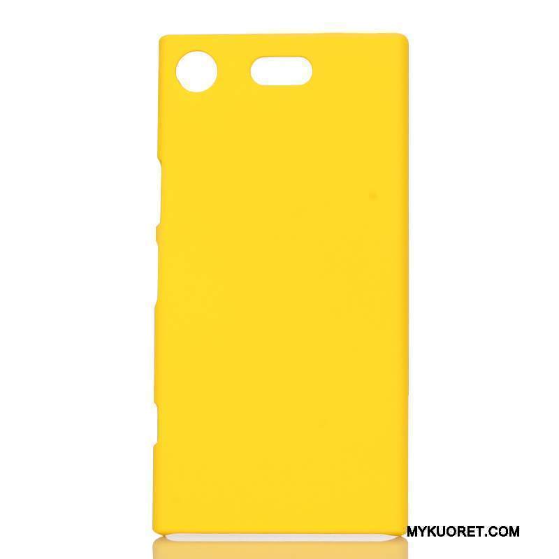 Kuori Sony Xperia Xz1 Compact Suojaus Sininen Puhelimen Kuoret, Kotelo Sony Xperia Xz1 Compact Kova Pesty Suede