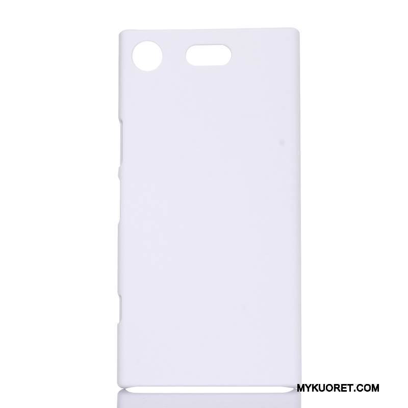 Kuori Sony Xperia Xz1 Compact Suojaus Sininen Puhelimen Kuoret, Kotelo Sony Xperia Xz1 Compact Kova Pesty Suede