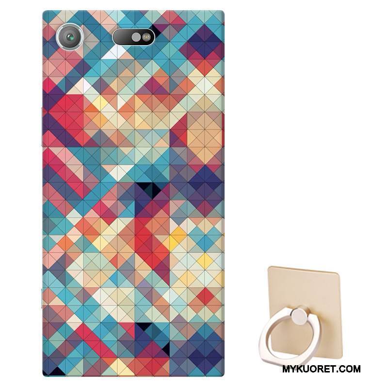 Kuori Sony Xperia Xz1 Compact Suojaus Trendi Puhelimen Kuoret, Kotelo Sony Xperia Xz1 Compact Pehmeä Neste Vaaleansininen