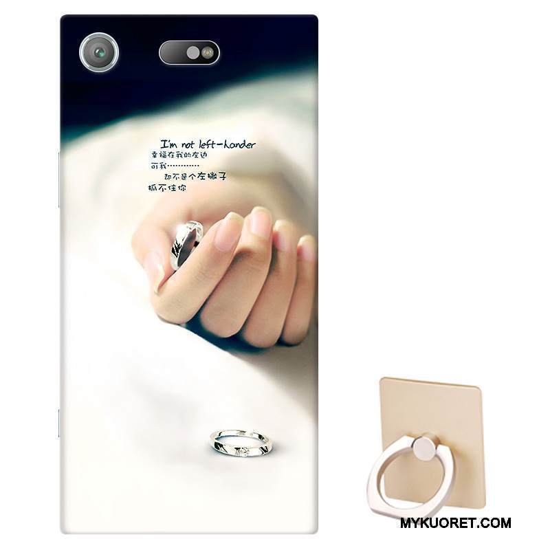 Kuori Sony Xperia Xz1 Compact Suojaus Trendi Puhelimen Kuoret, Kotelo Sony Xperia Xz1 Compact Pehmeä Neste Vaaleansininen