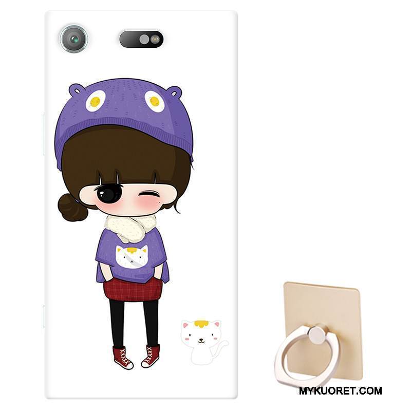 Kuori Sony Xperia Xz1 Compact Suojaus Trendi Puhelimen Kuoret, Kotelo Sony Xperia Xz1 Compact Pehmeä Neste Vaaleansininen