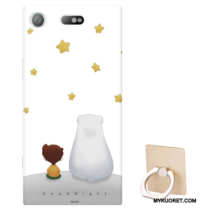 Kuori Sony Xperia Xz1 Compact Suojaus Trendi Puhelimen Kuoret, Kotelo Sony Xperia Xz1 Compact Pehmeä Neste Vaaleansininen