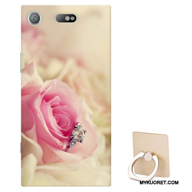 Kuori Sony Xperia Xz1 Compact Tuki Malli Muokata, Kotelo Sony Xperia Xz1 Compact Suojaus Puhelimen Kuoret Punainen