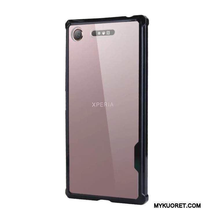 Kuori Sony Xperia Xz1 Laukut Kova Yksinkertainen, Kotelo Sony Xperia Xz1 Silikoni Läpinäkyvä Puhelimen Kuoret