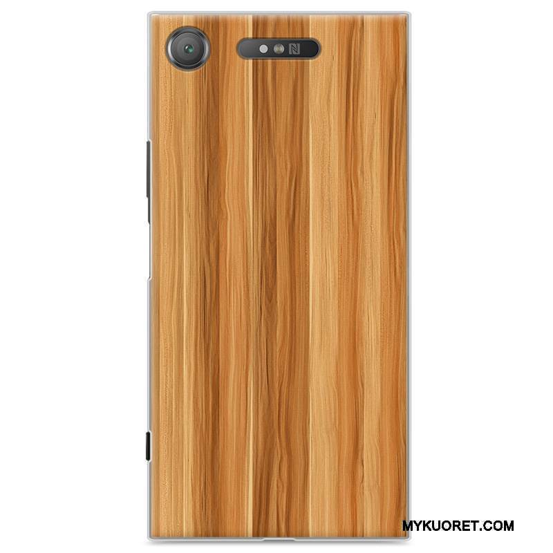 Kuori Sony Xperia Xz1 Maalaus Kova Puhelimen Kuoret, Kotelo Sony Xperia Xz1 Puulajit