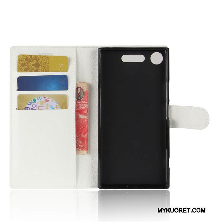 Kuori Sony Xperia Xz1 Nahka Puhelimen Kuoret Vihreä, Kotelo Sony Xperia Xz1 Suojaus