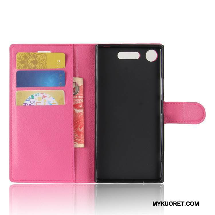 Kuori Sony Xperia Xz1 Nahka Puhelimen Kuoret Vihreä, Kotelo Sony Xperia Xz1 Suojaus