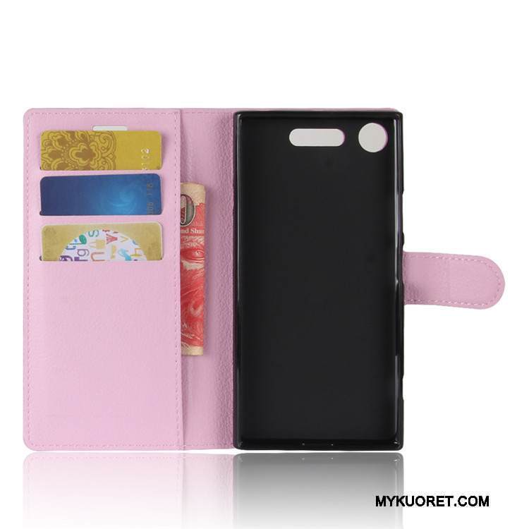 Kuori Sony Xperia Xz1 Nahka Puhelimen Kuoret Vihreä, Kotelo Sony Xperia Xz1 Suojaus