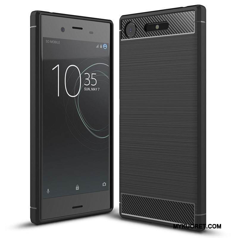 Kuori Sony Xperia Xz1 Pehmeä Neste Punainen Puhelimen Kuoret, Kotelo Sony Xperia Xz1 Suojaus
