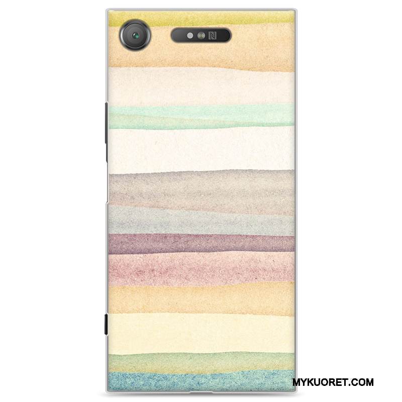 Kuori Sony Xperia Xz1 Sarjakuva Kova Persoonallisuus, Kotelo Sony Xperia Xz1 Luova Puhelimen Kuoret Punainen