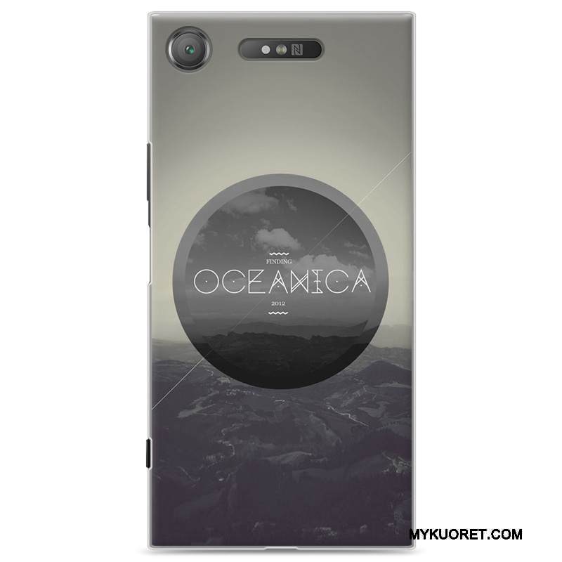 Kuori Sony Xperia Xz1 Sarjakuva Kova Persoonallisuus, Kotelo Sony Xperia Xz1 Luova Puhelimen Kuoret Punainen