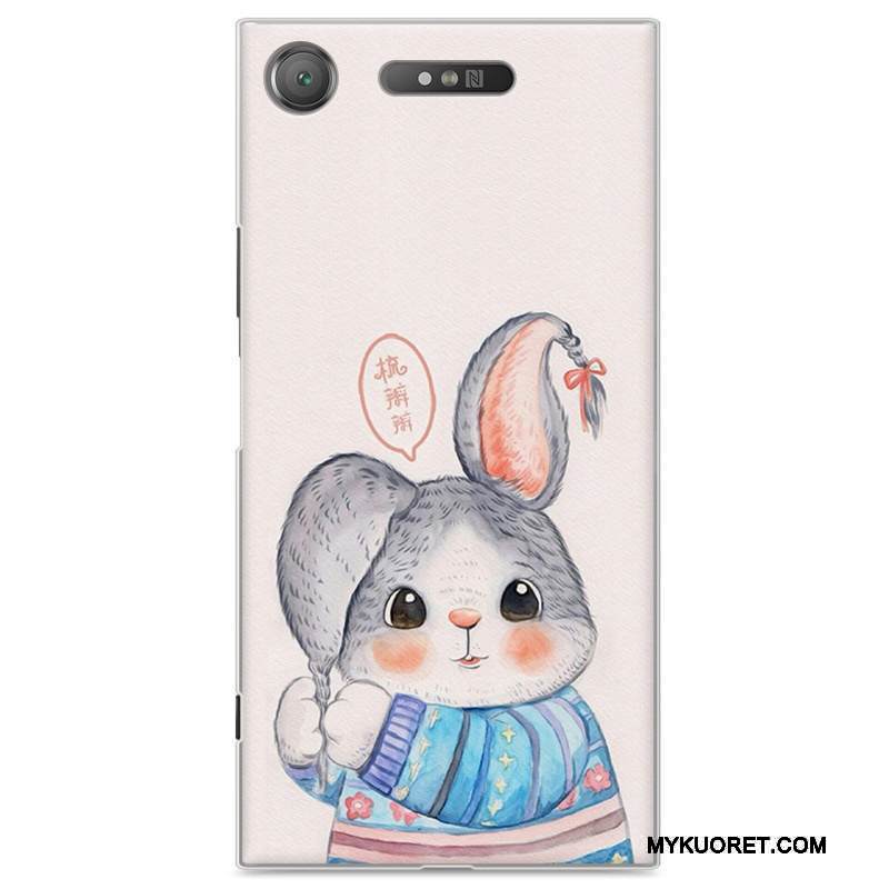 Kuori Sony Xperia Xz1 Sarjakuva Sininen Puhelimen Kuoret, Kotelo Sony Xperia Xz1 Suojaus Kova