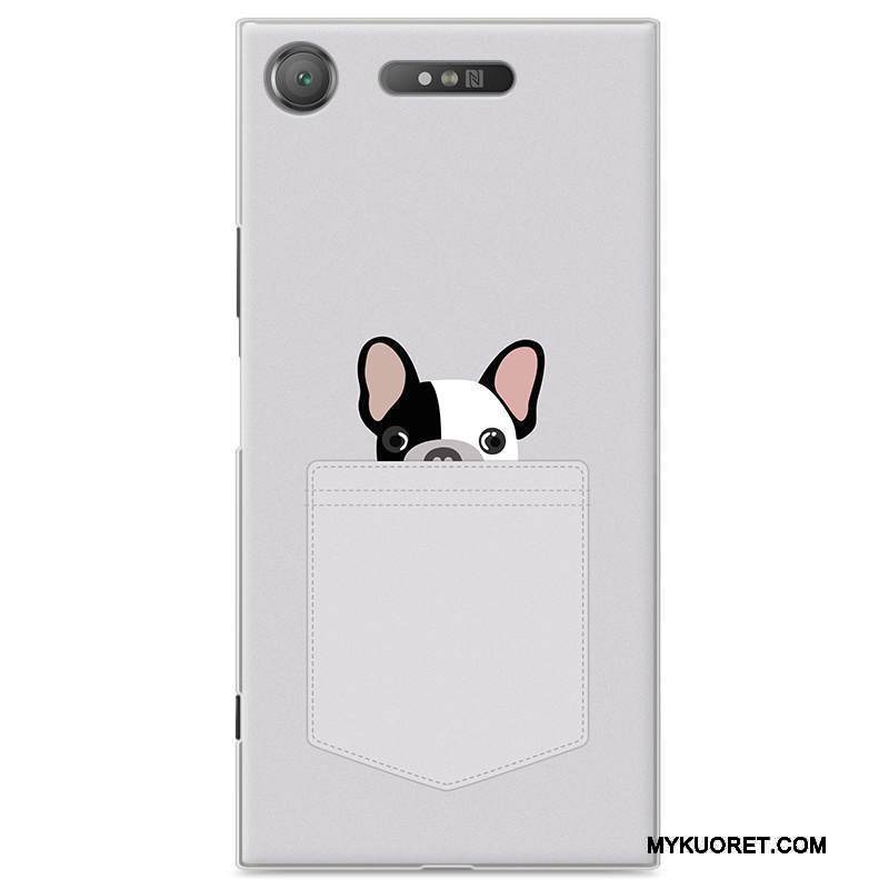 Kuori Sony Xperia Xz1 Sarjakuva Sininen Puhelimen Kuoret, Kotelo Sony Xperia Xz1 Suojaus Kova