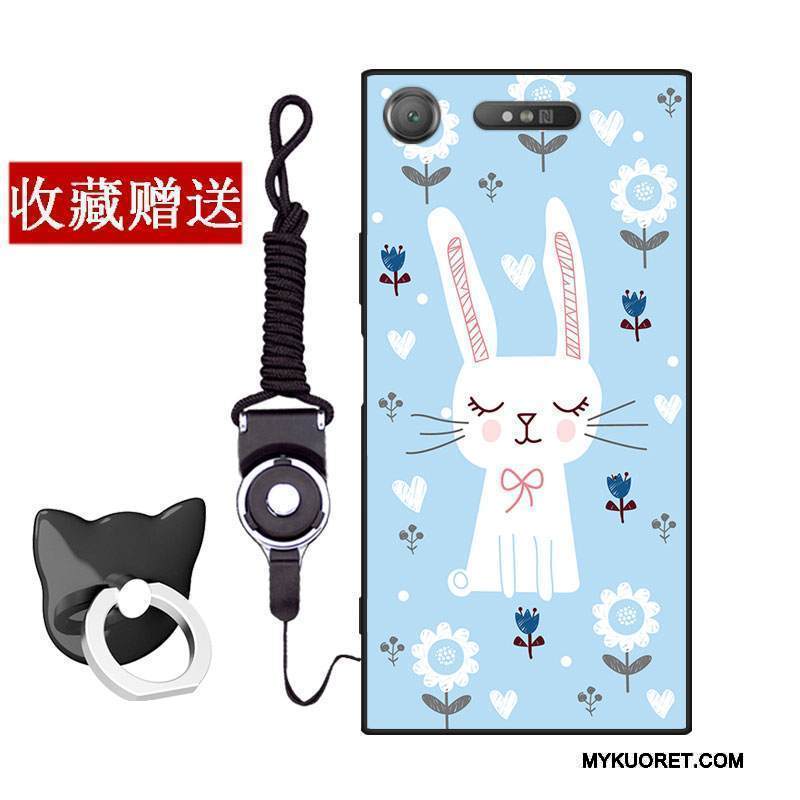 Kuori Sony Xperia Xz1 Silikoni Kustannukset Pieni, Kotelo Sony Xperia Xz1 Pehmeä Neste Murtumaton Jauhe