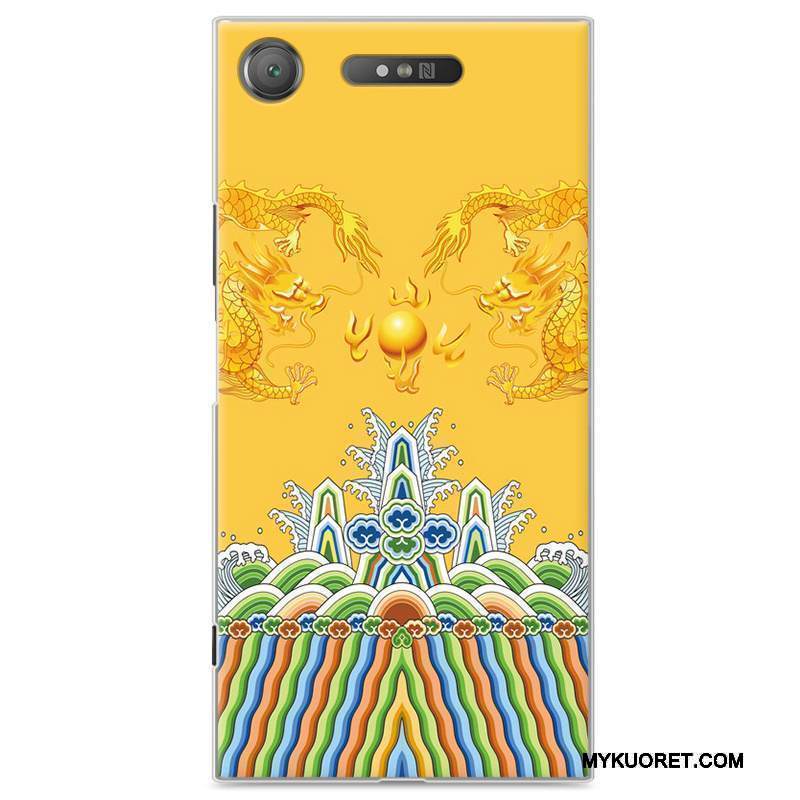 Kuori Sony Xperia Xz1 Suojaus Puhelimen Kuoret Vihreä, Kotelo Sony Xperia Xz1 Vaalean Persoonallisuus