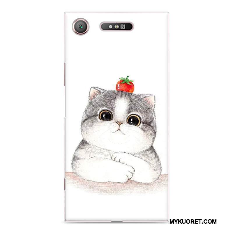 Kuori Sony Xperia Xz1 Vuosikerta Puhelimen Kuoret Murtumaton, Kotelo Sony Xperia Xz1 Maalaus Keltainen