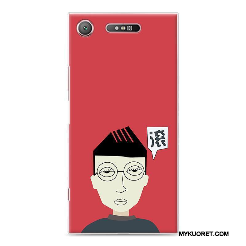 Kuori Sony Xperia Xz1 Vuosikerta Puhelimen Kuoret Murtumaton, Kotelo Sony Xperia Xz1 Maalaus Keltainen