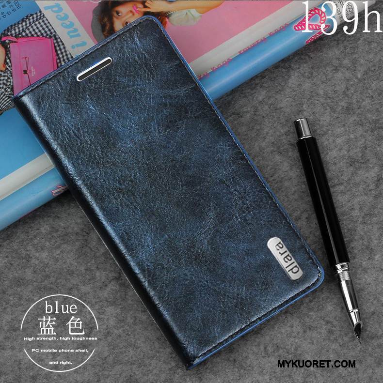 Kuori Sony Xperia Z1 Nahka Puhelimen Kuoret Kulta, Kotelo Sony Xperia Z1 Suojaus