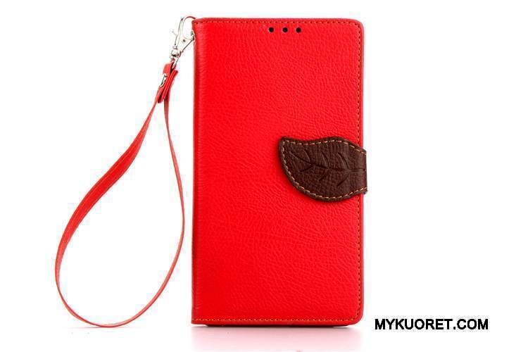 Kuori Sony Xperia Z1 Pehmeä Neste Murtumaton Lehtiä, Kotelo Sony Xperia Z1 Silikoni Punainen Ripustettavat Koristeet