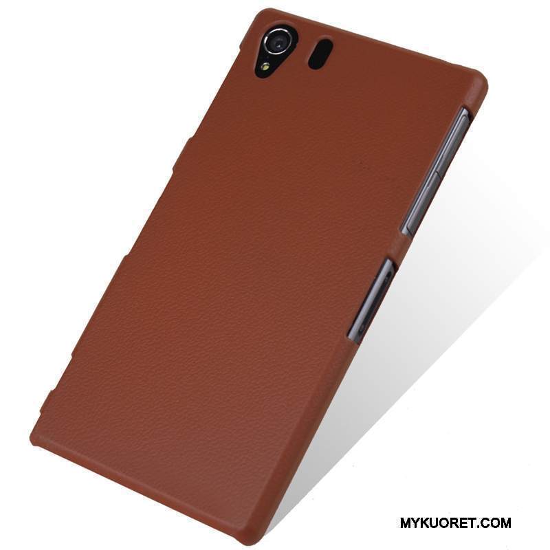 Kuori Sony Xperia Z1 Suojaus Puhelimen Kuoret Takakansi, Kotelo Sony Xperia Z1 Vihreä